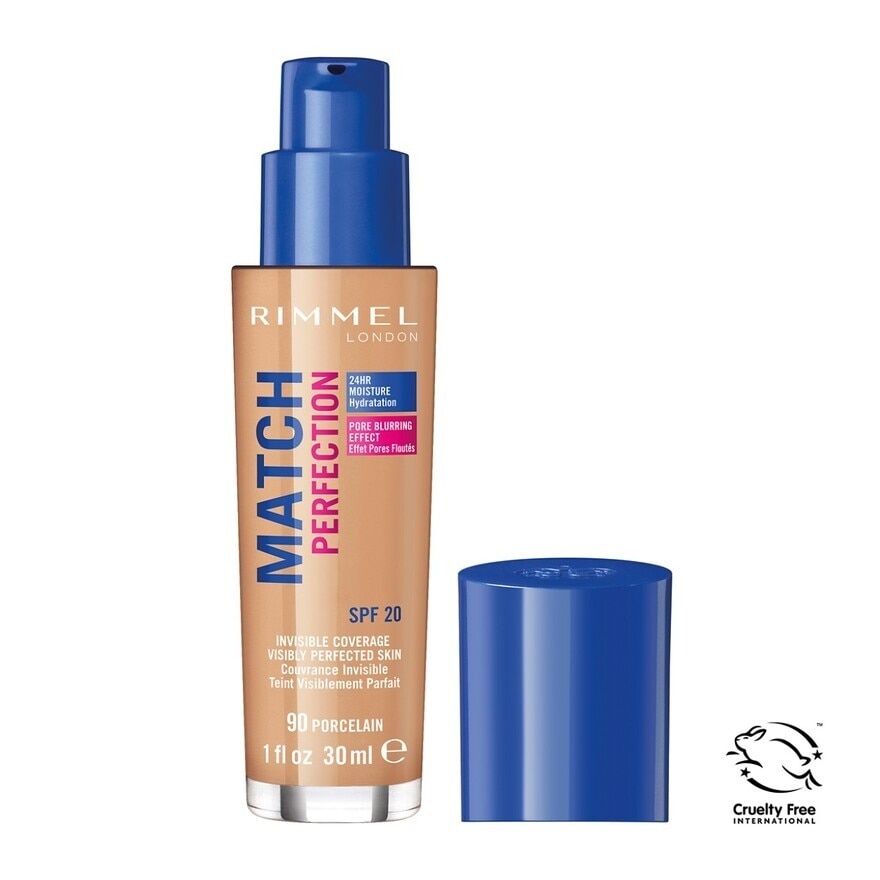 Match Perfection Foundation 90 Porcelain 1's