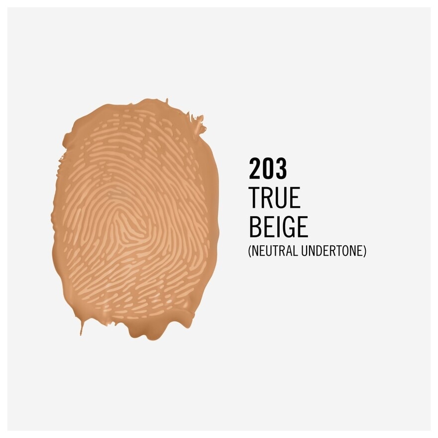Match Perfection Foundation 203 True Beige 1's