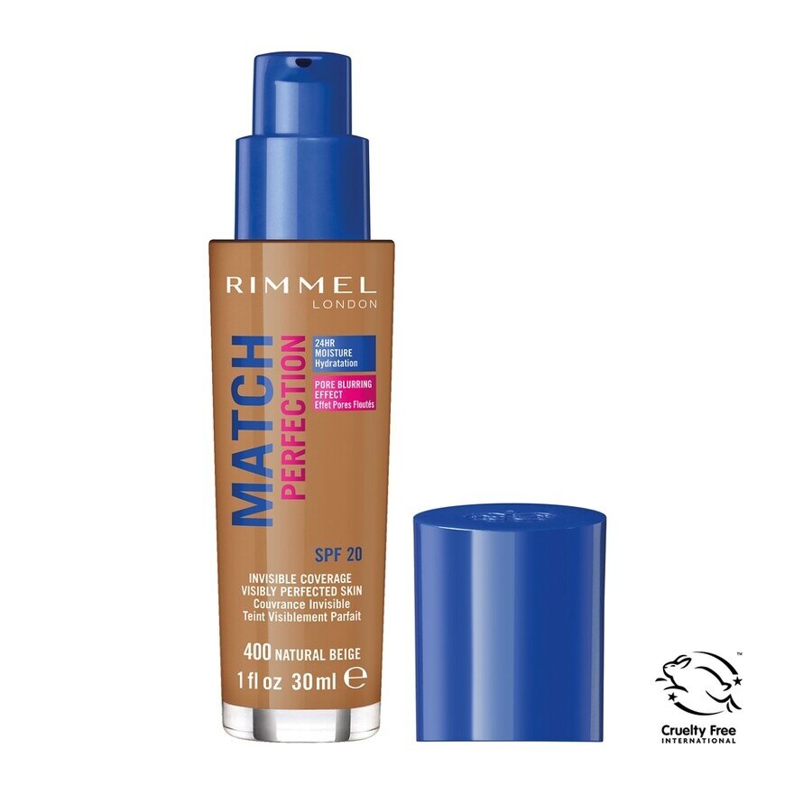 Match Perfection Foundation 400 Natural Beige 1's