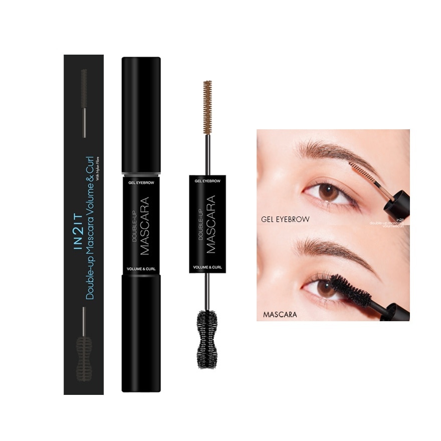Double Up Mascara Volume & Curl Very Black DUM01