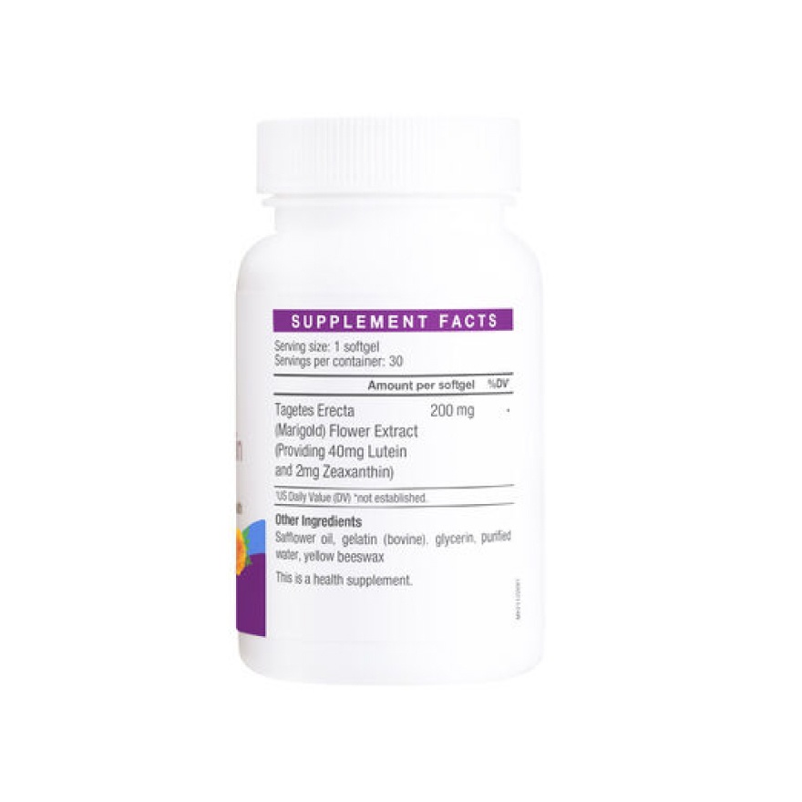 Lutein 40mg With Zeaxanthin Softgel 30s image