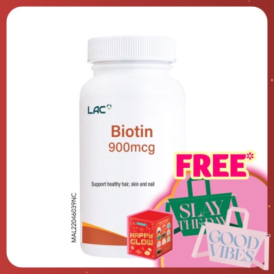 LAC Biotin 900mcg Tablets 120s