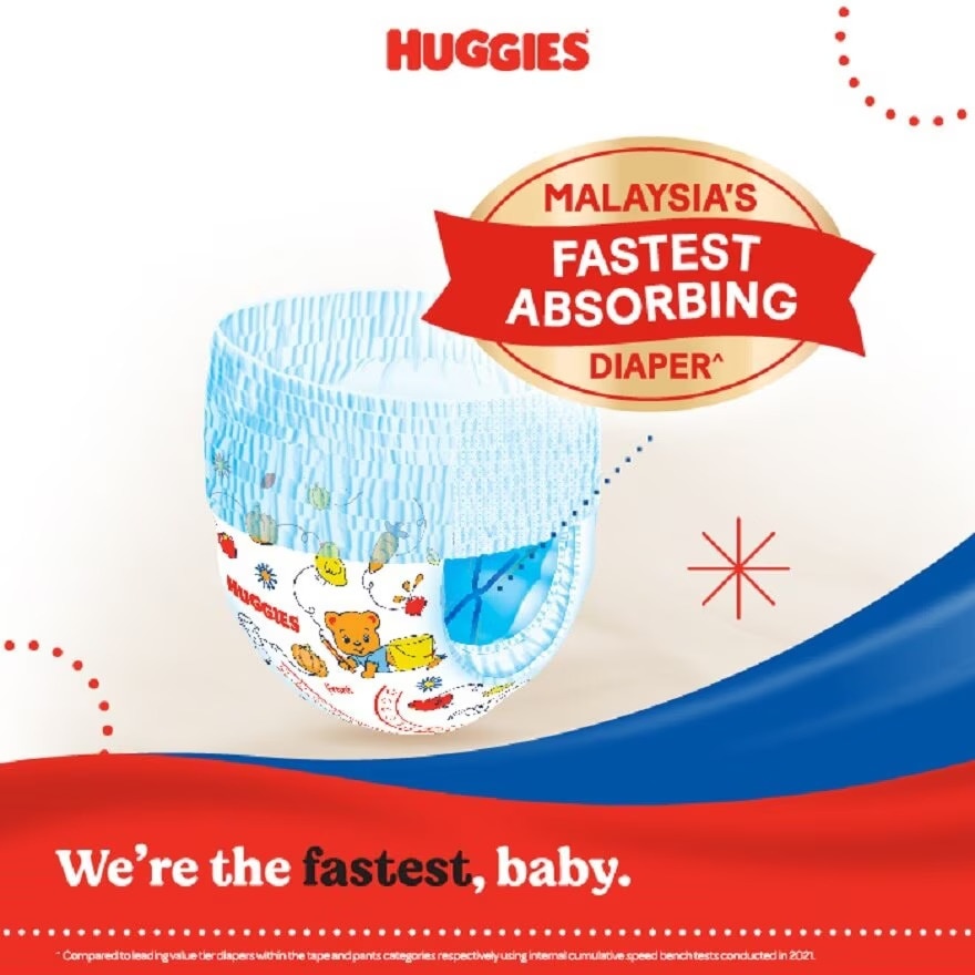 HUGGIES Dry Pants Diapers S 64s