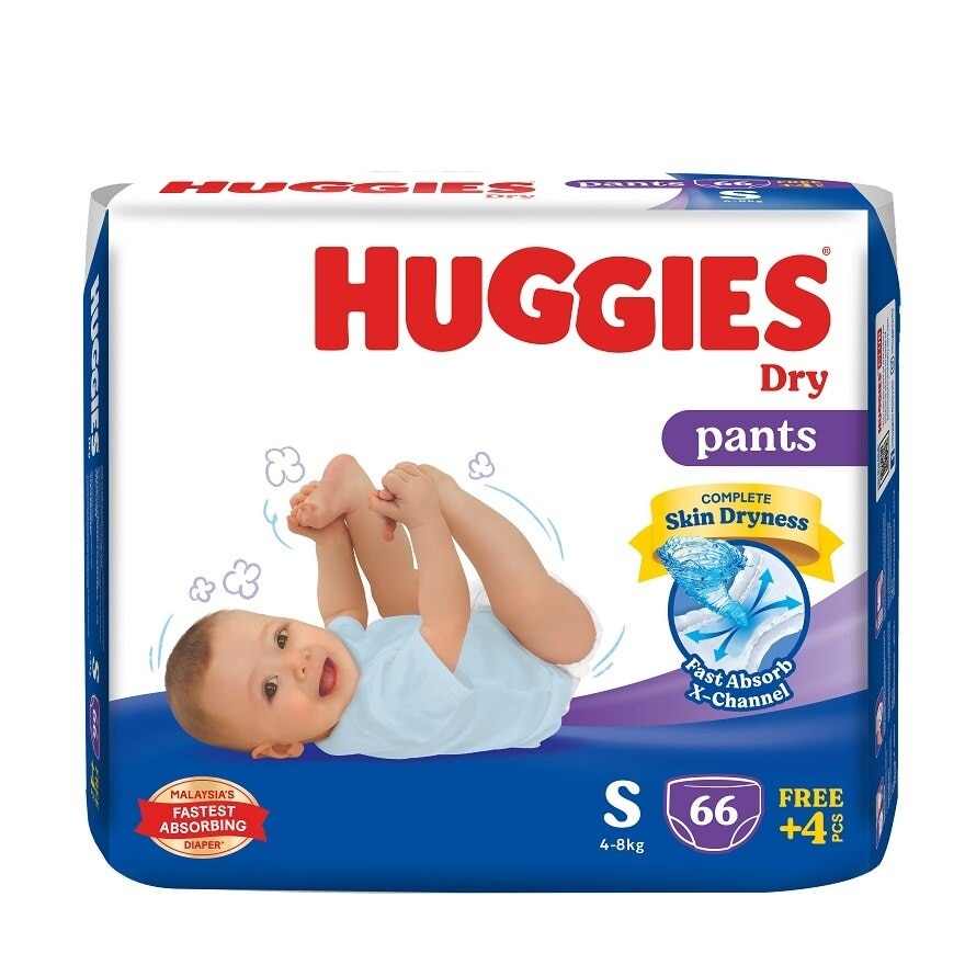 HUGGIES Dry Pants Diapers S 70s