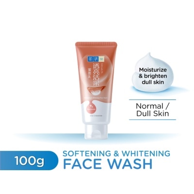 HADA LABO Soft & White Face Wash 100g