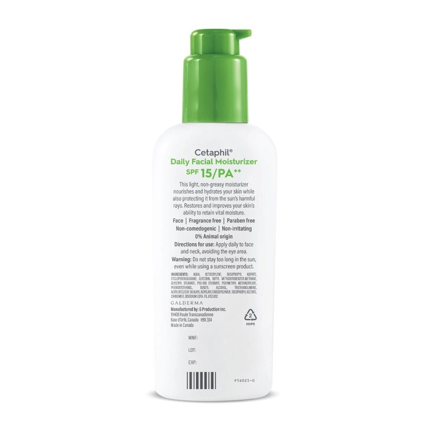 Daily Facial Moisturizer SPF15 118ml