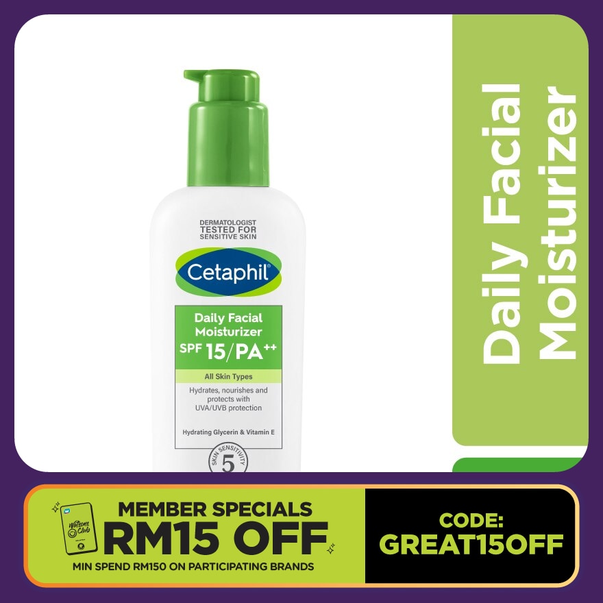 Daily Facial Moisturizer SPF15 118ml
