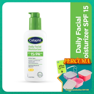 CETAPHIL - Daily Facial Moisturizer SPF15 118ml