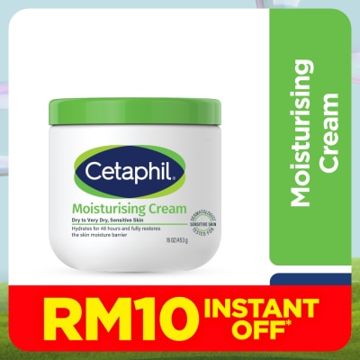 CETAPHIL Moisturizing Cream For Face & Body 453g