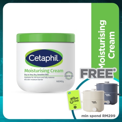 CETAPHIL Moisturizing Cream For Face & Body 453g