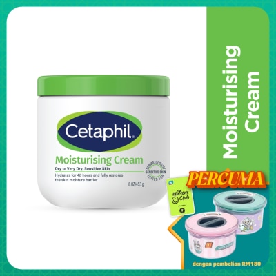 CETAPHIL Moisturizing Cream For Face & Body 453g