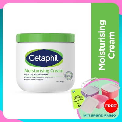 CETAPHIL Moisturizing Cream For Face & Body 453g