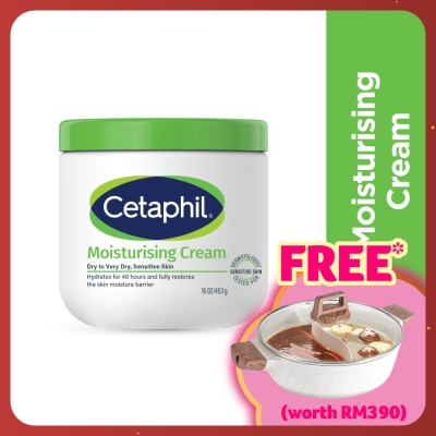 CETAPHIL Moisturizing Cream For Face & Body 453g
