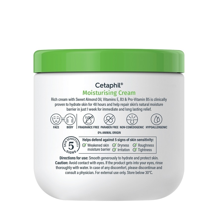 Moisturizing Cream For Face & Body 453g