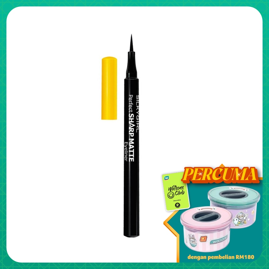 SILKYGIRL Perfect Sharp Matte Liquid Eyeliner 1's