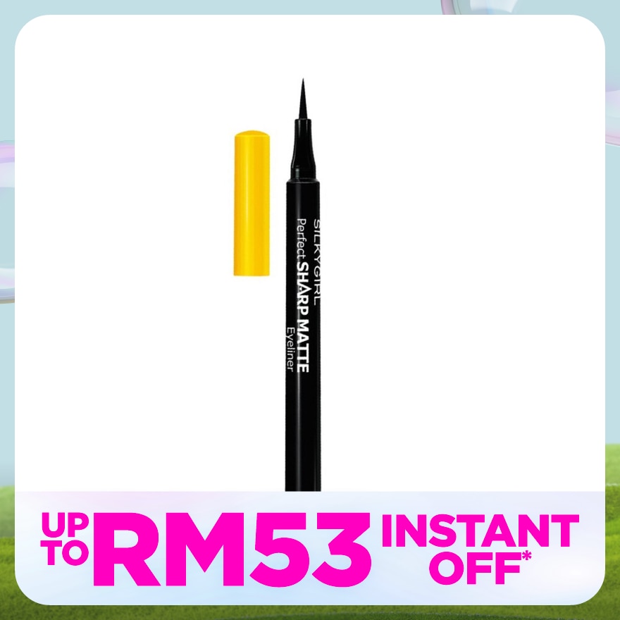 SILKYGIRL Perfect Sharp Matte Liquid Eyeliner 1's