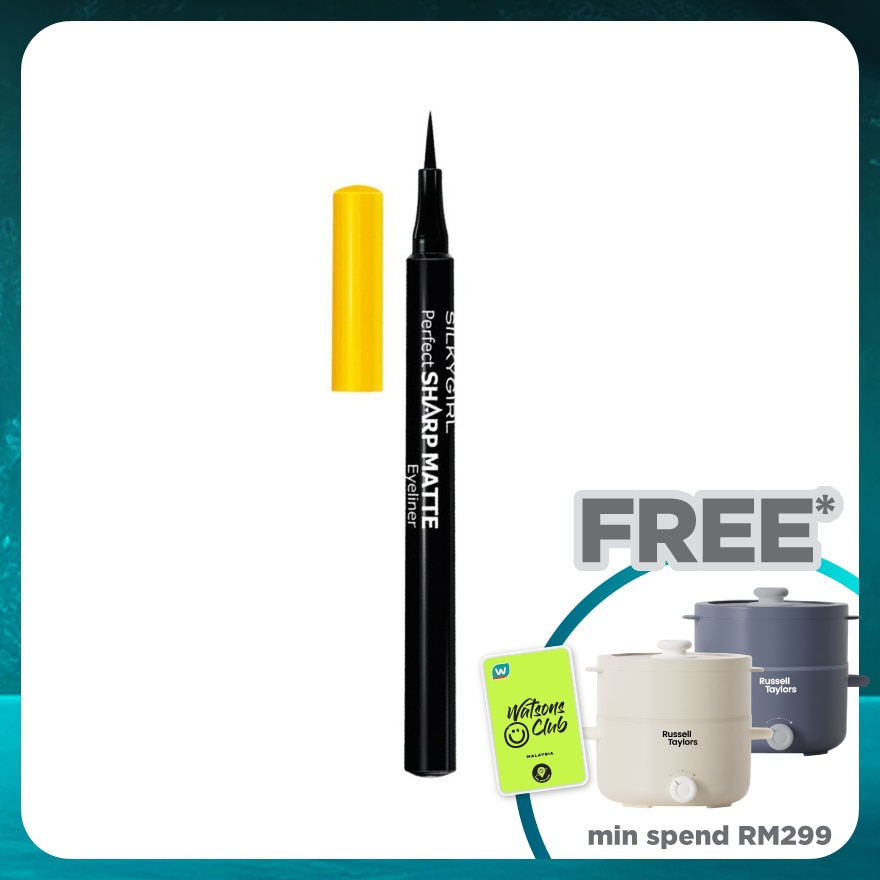 SILKYGIRL Perfect Sharp Matte Liquid Eyeliner 1's