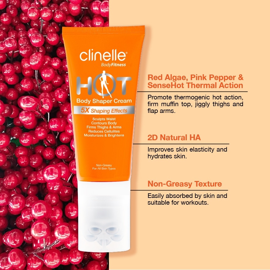 Body Fitness Hot Body Shaper Cream 170ml