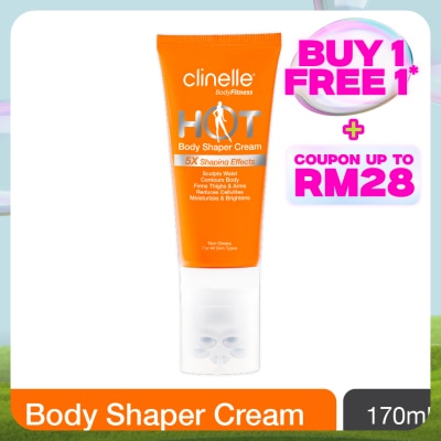 CLINELLE Body Fitness Hot Body Shaper Cream 170ml