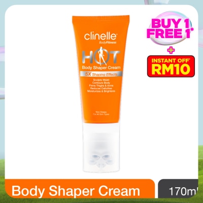 CLINELLE Body Fitness Hot Body Shaper Cream 170ml