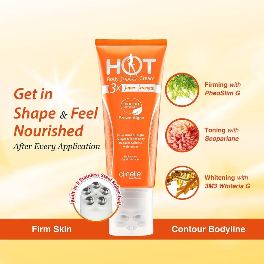 Body Fitness Hot Body Shaper Cream 170ml