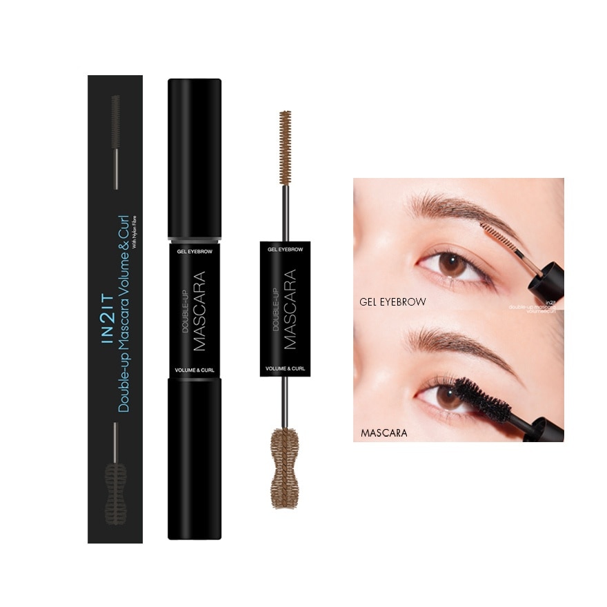 Double Up Mascara Volume & Curl Dark Brown DUM02