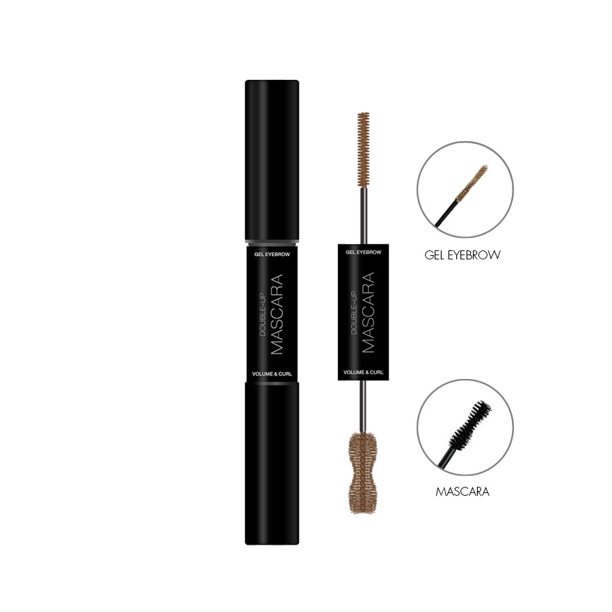 Double Up Mascara Volume & Curl Dark Brown DUM02