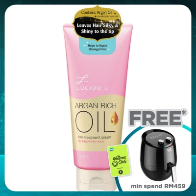 LUCIDO-L Argan Oil Hair Treatment Cream 150g