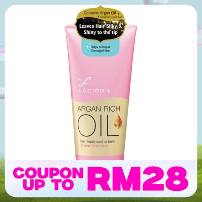 LUCIDO-L Argan Oil Hair Treatment Cream 150g