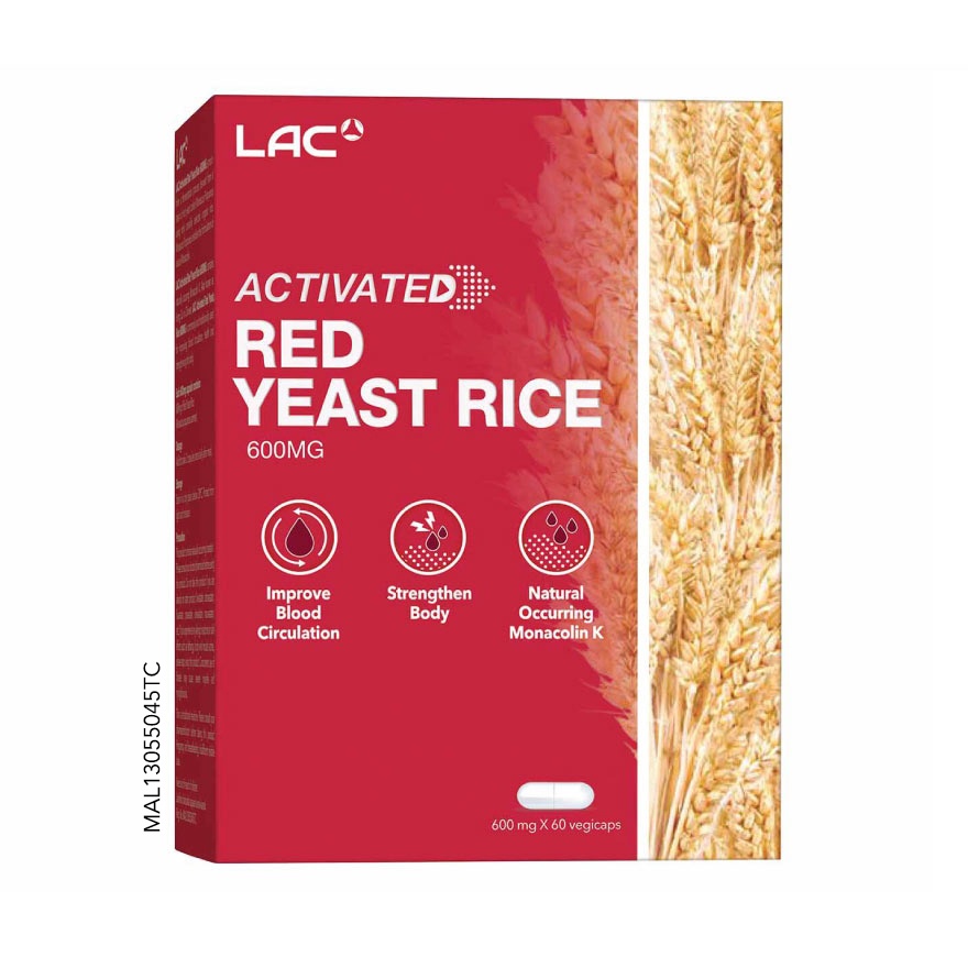 Red Yeast Rice 600mg Vegicap 60s image