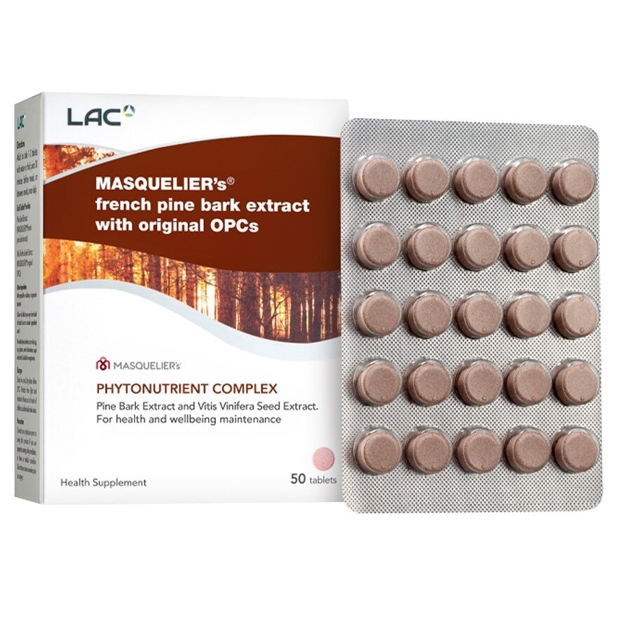 Mar's Opc+French Pine Bark Ext 100mg 50 Tabs