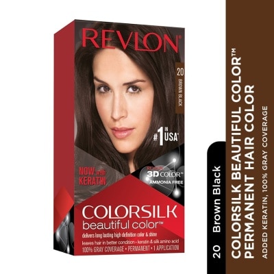 REVLON Color Silk 20 Brown Black 1s