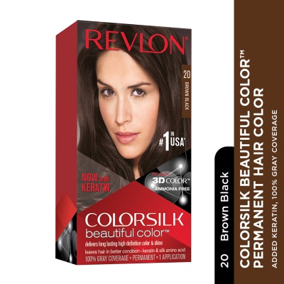REVLON - Color Silk 20 Brown Black 1s image