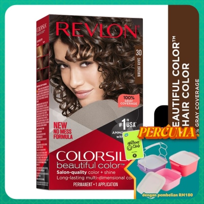 REVLON - Color Silk Dark Brown 1pc