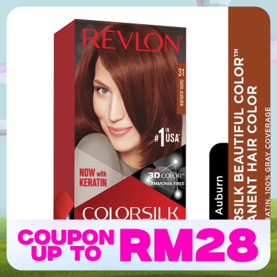 REVLON Color Silk Dark Auburn 1's