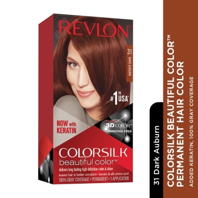 REVLON Color Silk Dark Auburn 1's