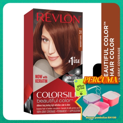 REVLON - Color Silk Dark Auburn 1's