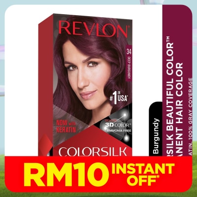 REVLON Revlon Color Silk  Deep Burguncy