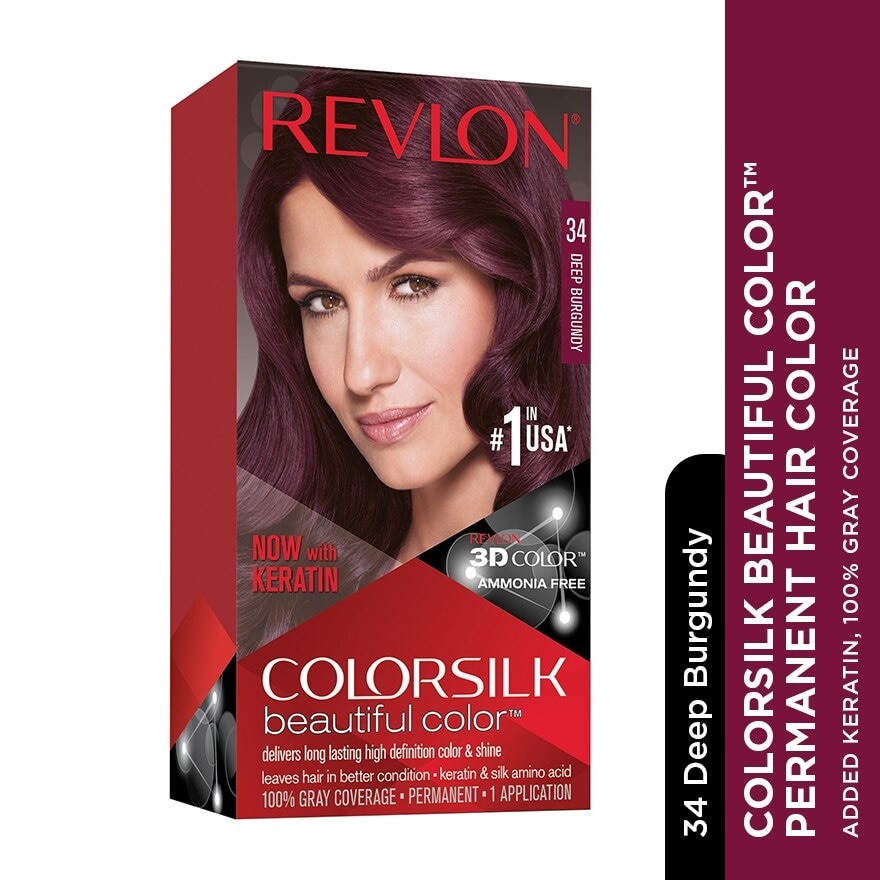 Revlon Color Silk Deep Burguncy