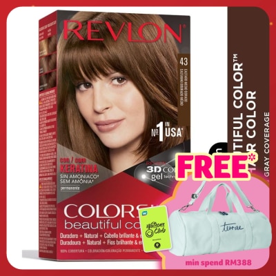 REVLON Color Silk Hair Color Medium Golden Brown 1's