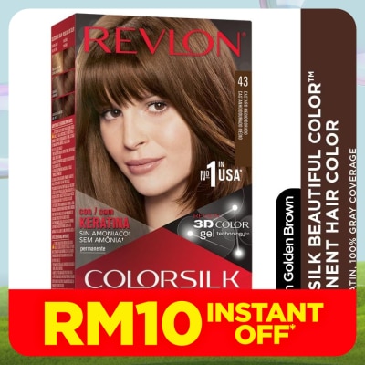 REVLON Color Silk Hair Color Medium Golden Brown 1's