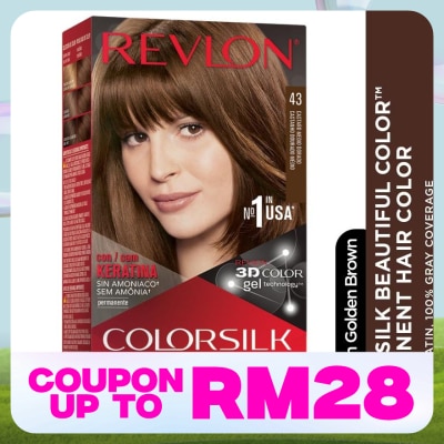 REVLON Color Silk Hair Color Medium Golden Brown 1's