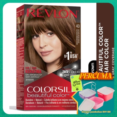 REVLON - Color Silk Hair Color Medium Golden Brown 1's