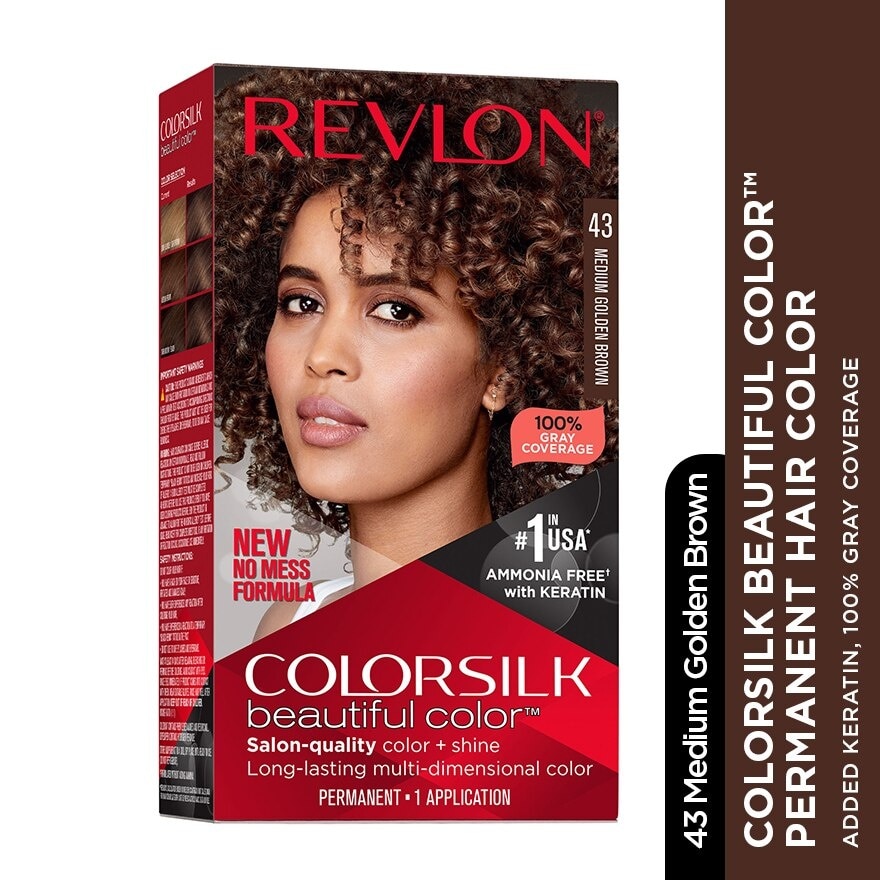 Color Silk Hair Color Medium Golden Brown 1's