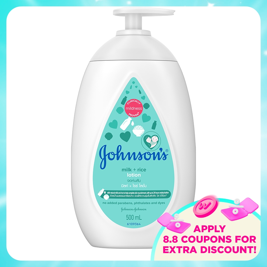 Baby Milk + Rice Lotion 500ml