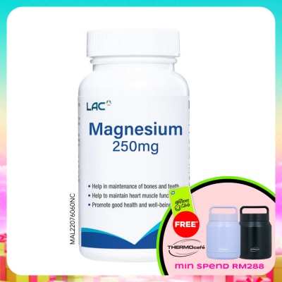 LAC - Magnesium 250mg Tablet 90s
