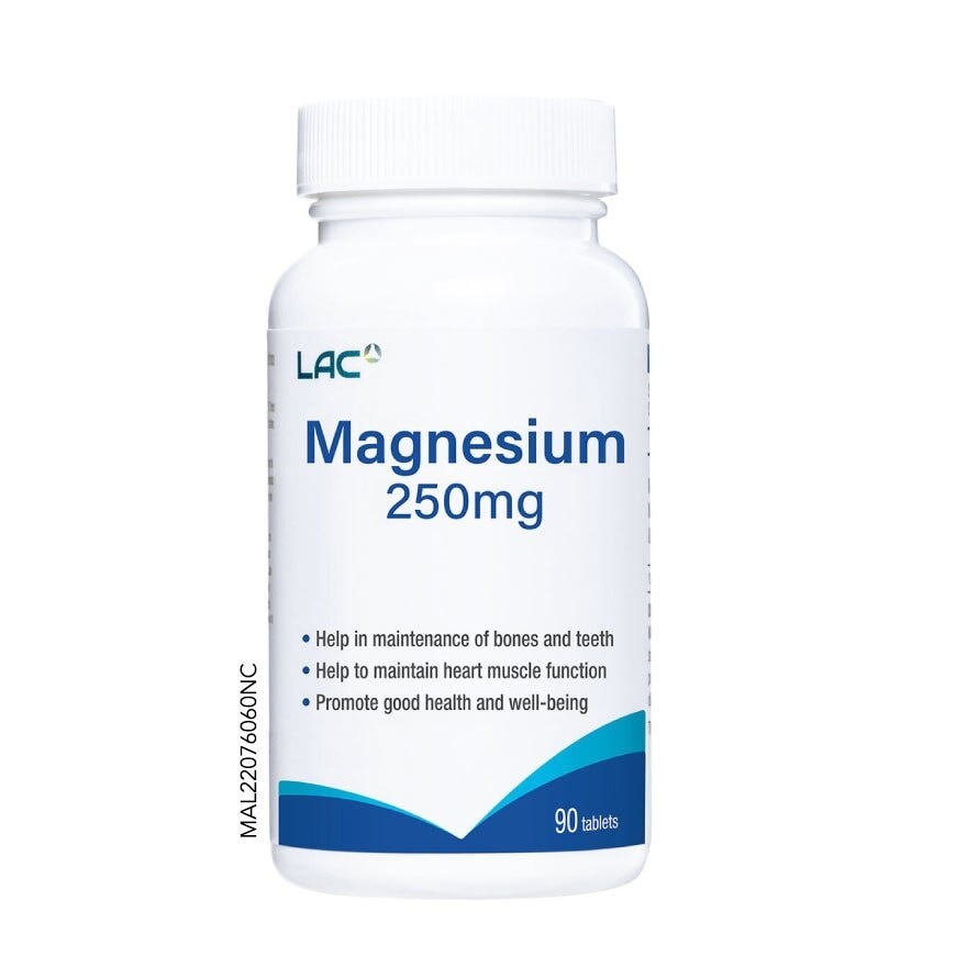 Magnesium 250mg Tablet 90s