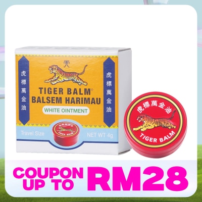 TIGER BALM White Ointment Balm 4g