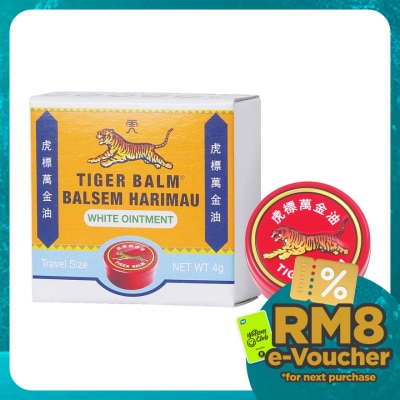 TIGER BALM White Ointment Balm 4g