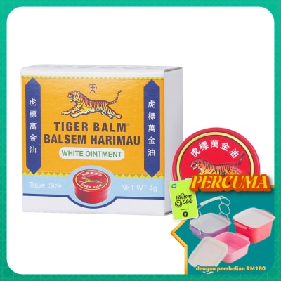 TIGER BALM - White Ointment Balm 4g